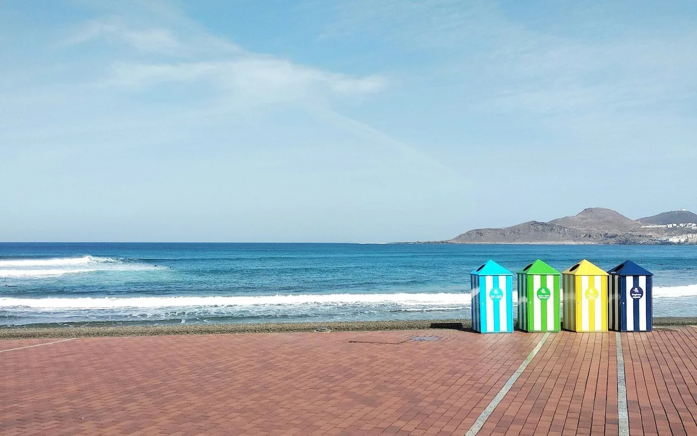 Paseo de la playa de Las Canteras en Las Palmas de Gran Canaria
